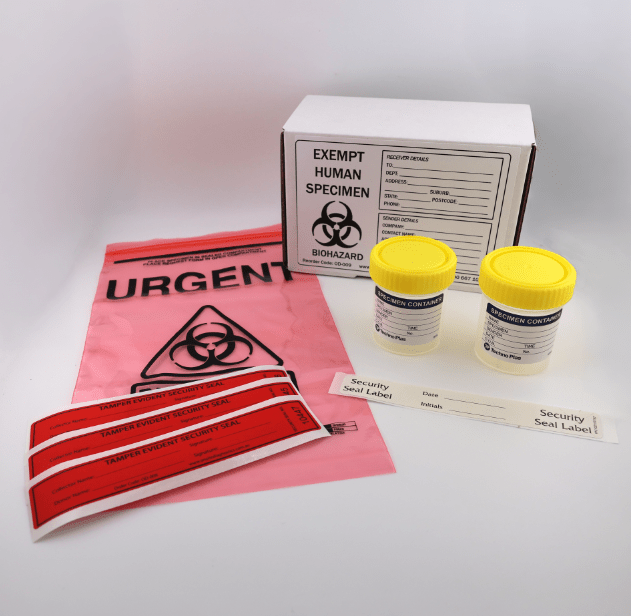 Urine Laboratory Confirmation Pack – Single Donor (OD - 010U) - Onsite Diagnostics - Australian Drug Tests and Training - Drug Test Accessories - Onsite Diagnostics