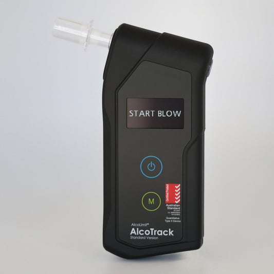 AlcoLimit AlcoTrack Breathalyser (ALCO-200) - Onsite Diagnostics - Australian Drug Tests and Training - Breathalyser - AlcoLimit Breathalysers Australia