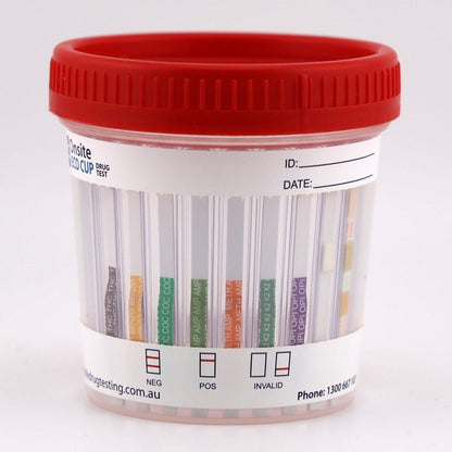 Onsite Eco 7 Advanced + Alcohol Urine Drug Test Cup (OD - 071A) - Onsite Diagnostics - Australian Drug Tests and Training - Urine Drug Test - Onsite Diagnostics