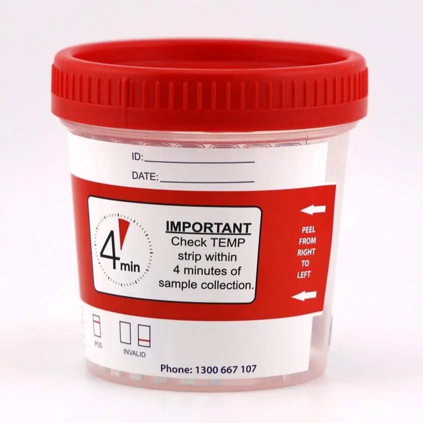 Onsite Eco 7 Advanced Urine Drug Test Cup Vacuum Lid (OD - 070A) - Onsite Diagnostics - Australian Drug Tests and Training - Urine Drug Test - Onsite Diagnostics