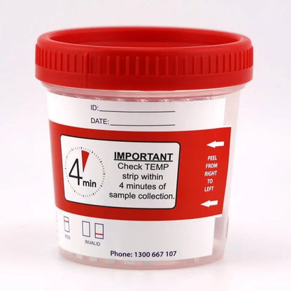 Onsite Eco 7 Advanced Urine Drug Test Cup Vacuum Lid (OD - 070A) - Onsite Diagnostics - Australian Drug Tests and Training - Urine Drug Test - Onsite Diagnostics