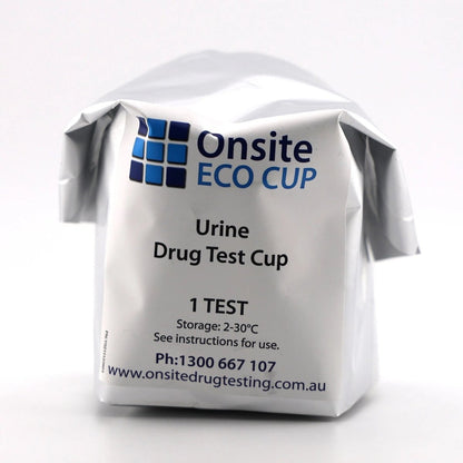 Onsite Eco 7 Advanced Urine Drug Test Cup Vacuum Lid (OD - 070A) - Onsite Diagnostics - Australian Drug Tests and Training - Urine Drug Test - Onsite Diagnostics