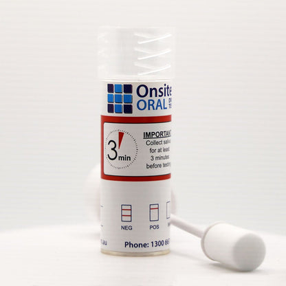 Onsite Oral 6 Advanced Saliva Drug Test (OD - 081) - Onsite Diagnostics - Australian Drug Tests and Training - Saliva Drug Test - Onsite Diagnostics