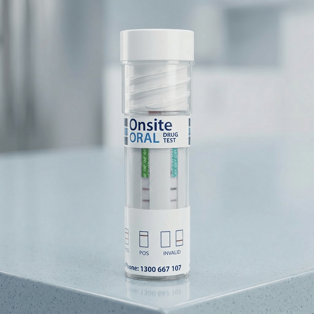 Onsite Oral 6 Advanced Saliva Drug Test (OD - 081) - Onsite Diagnostics - Australian Drug Tests and Training - Saliva Drug Test - Onsite Diagnostics