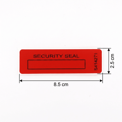 Tamper Evident Security Seals - Pack of 50 - Saliva (OD - 008S) - Onsite Diagnostics - Australian Drug Tests and Training - Drug Test Accessories - Onsite Diagnostics